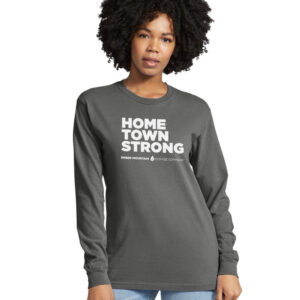 Home Town Long Sleeve Gray